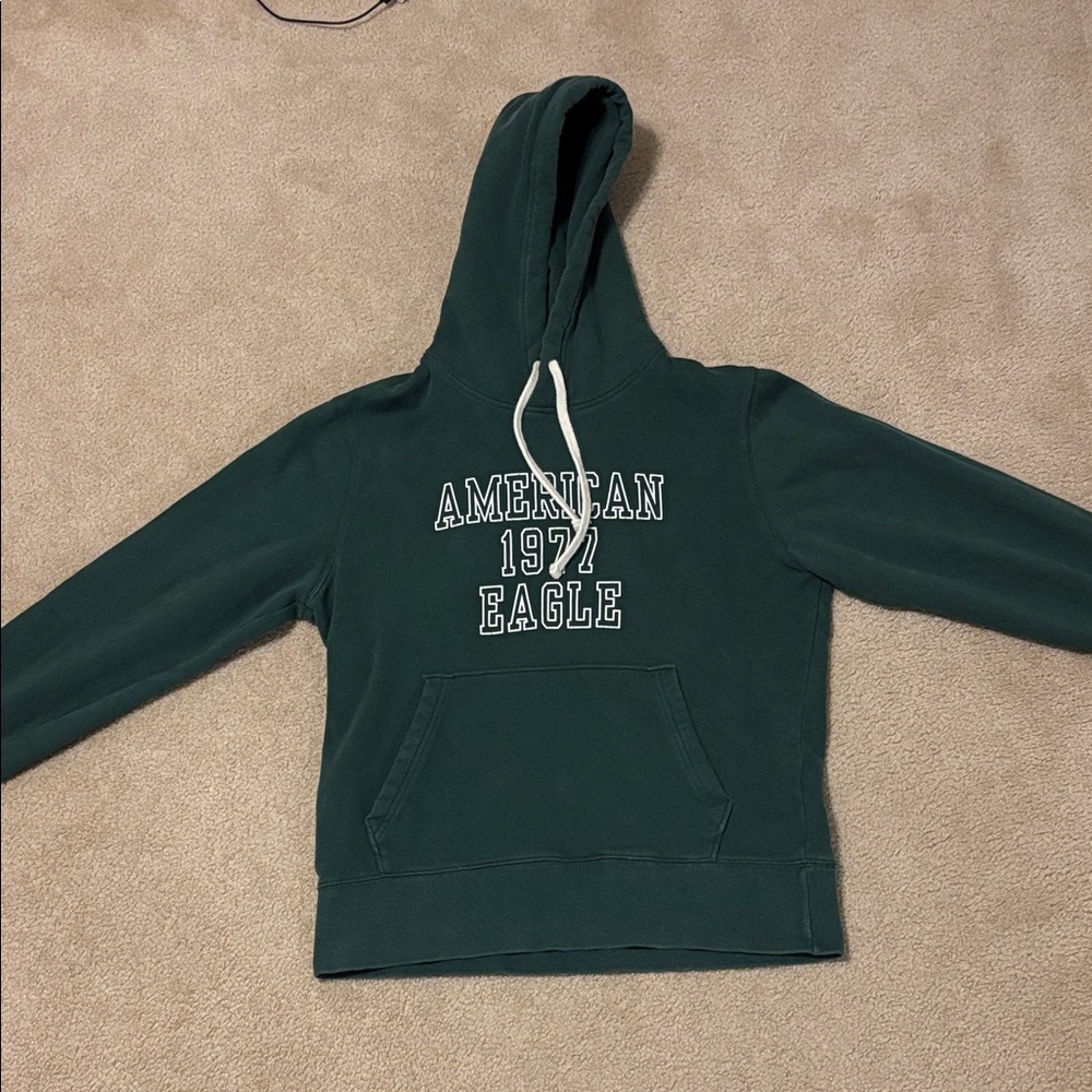 American Eagle Outfitters Green Hoodie